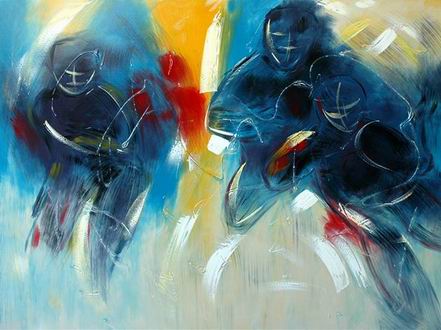 New View oil painting